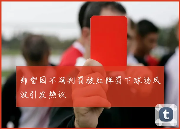 郑智因不满判罚被红牌罚下球场风波引发热议